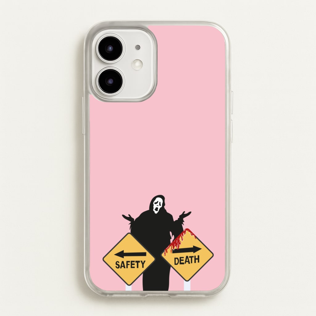 Safety Or Death - Scream Phone Case