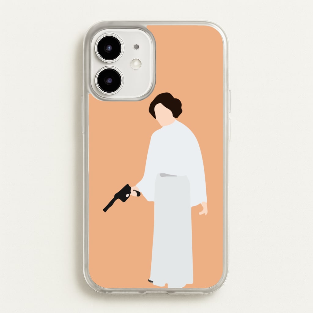 Leia Faceless With Gun Phone Case