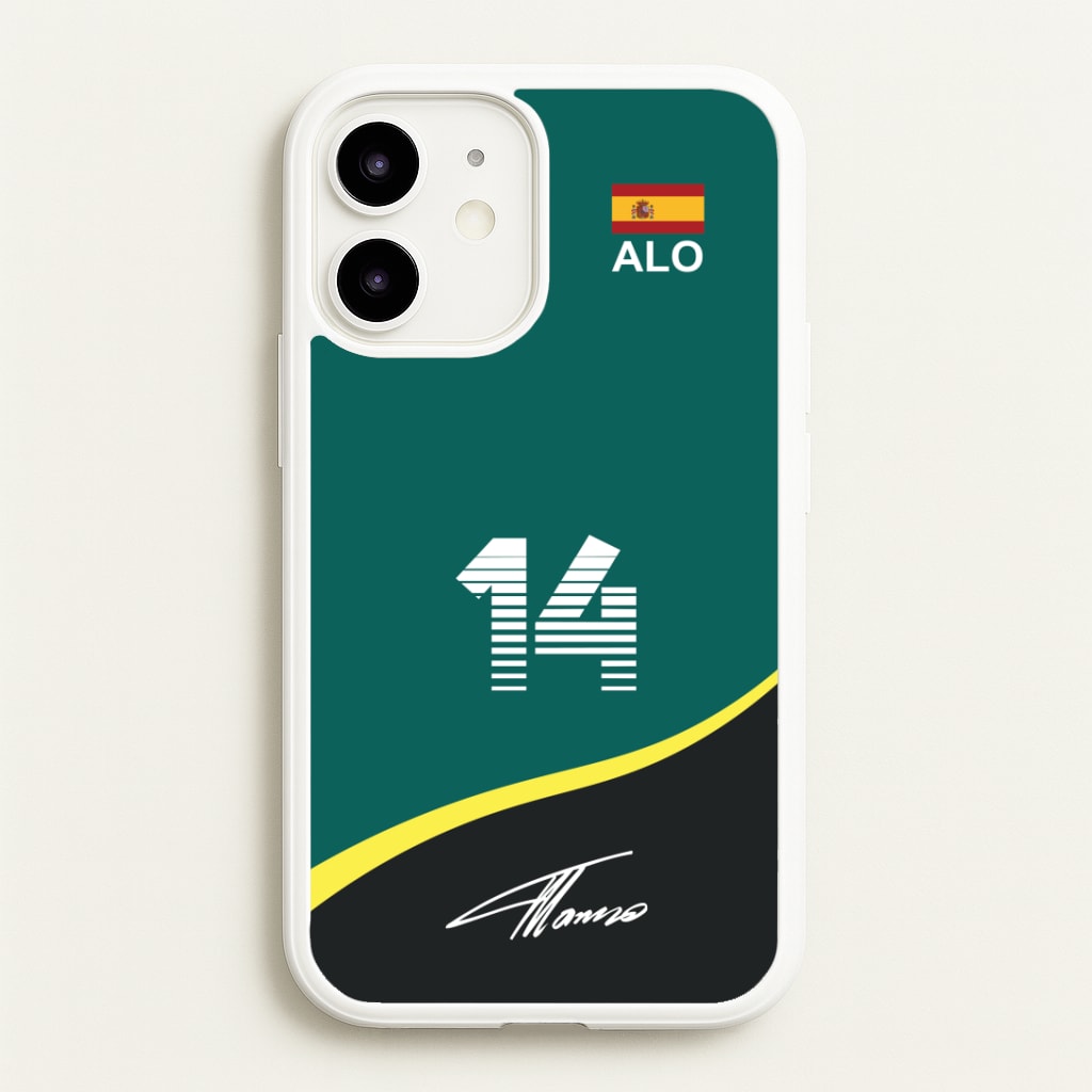 Alonso - F1 Phone Case