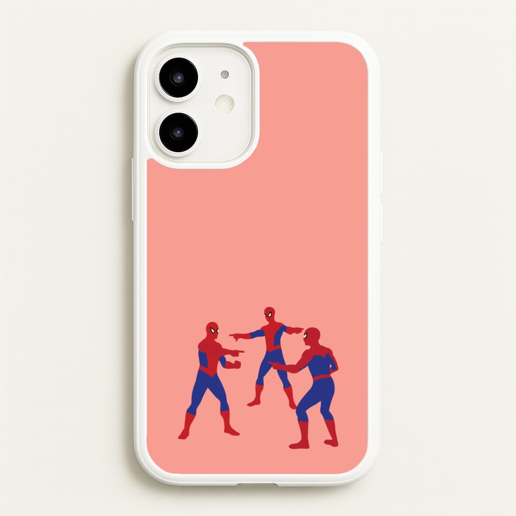 Spider Hero Pointing Meme Phone Case