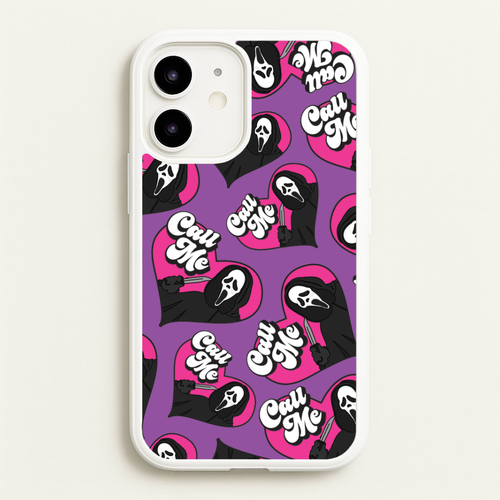 Call Me Heart Pattern Phone Case