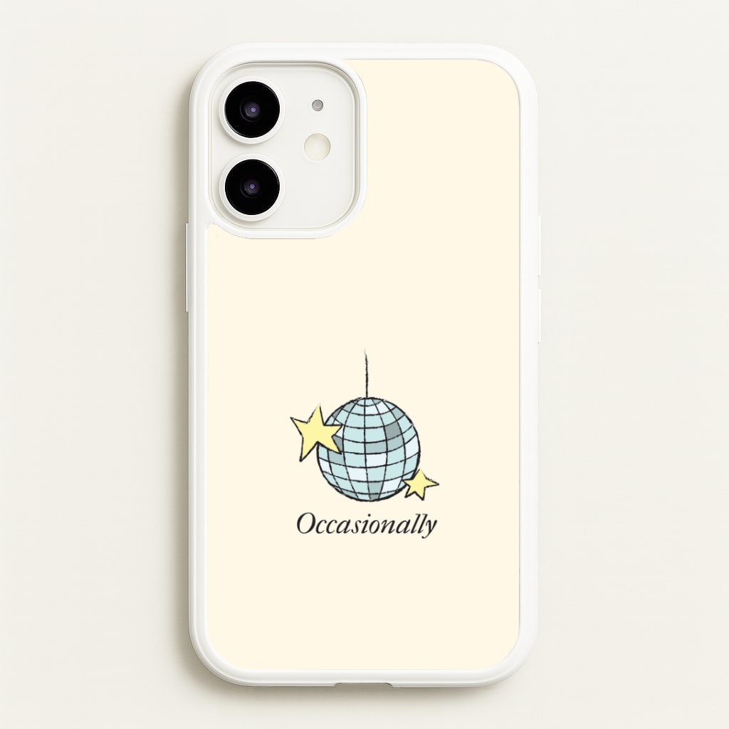 Ocasionally Discoball Phone Case