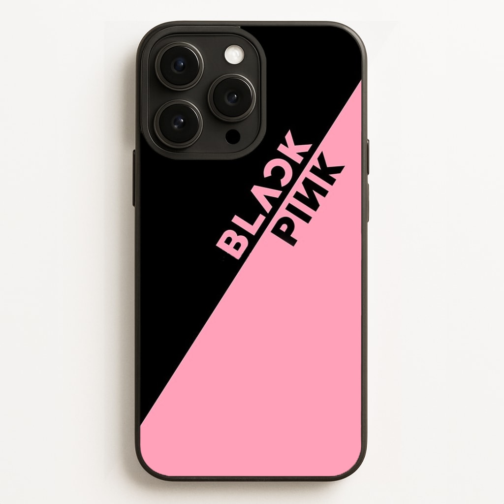 Diagonal Girl K-Pop Band Logo Phone Case