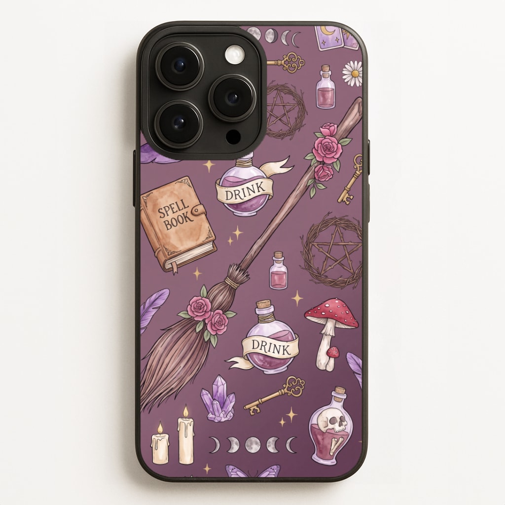Dusty Violet Witchcraft Phone Case