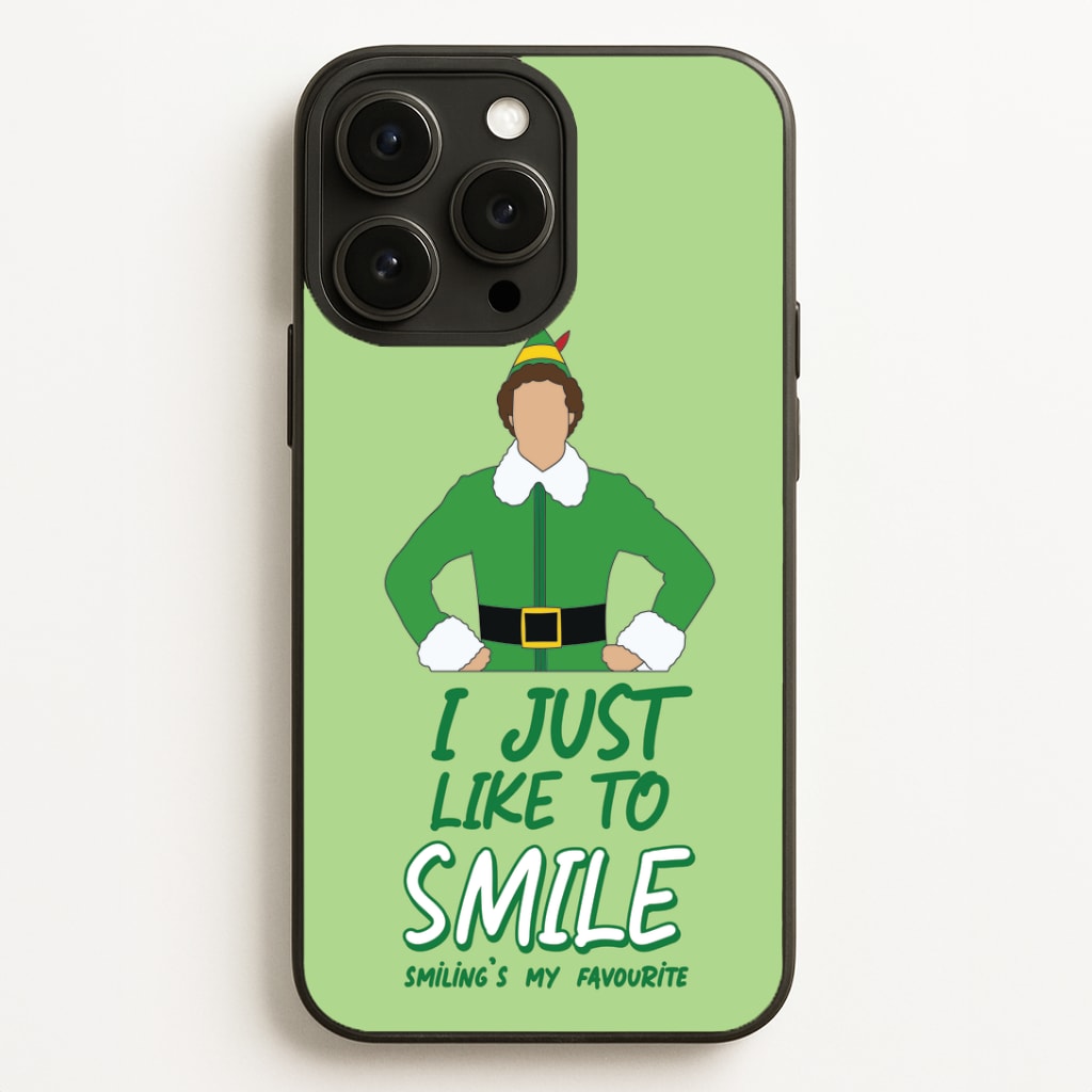 I Just Like To Smile Phone Case