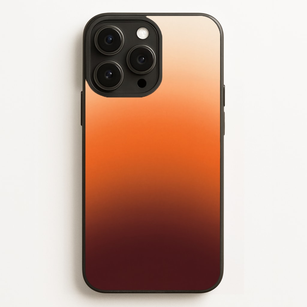 Back to Casics - Ember Sunset Fade Phone Case