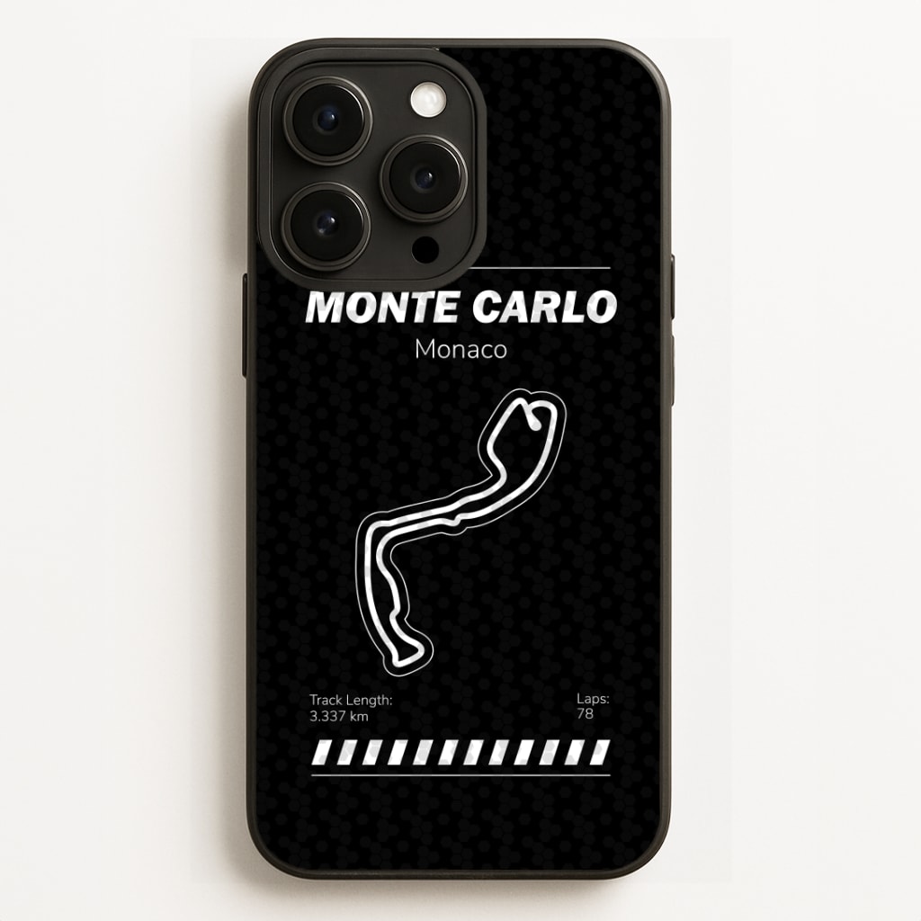 Monte Carlo Circuit Phone Case