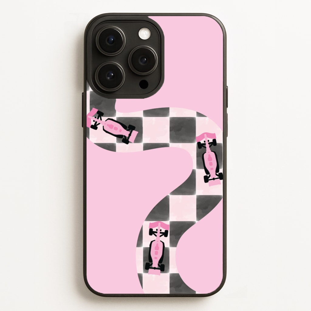 Checkered Track Phone Case