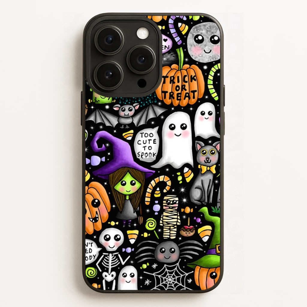 Colourful Halloween Pattern Phone Case