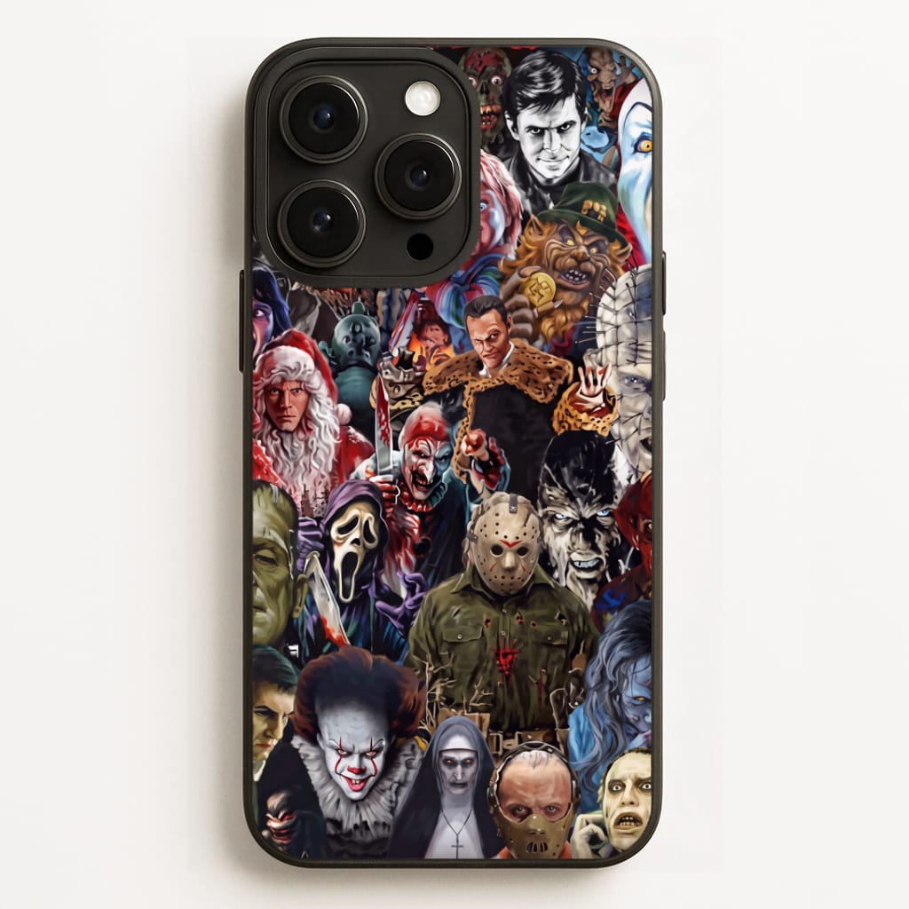 Collage of Horror Phone Case