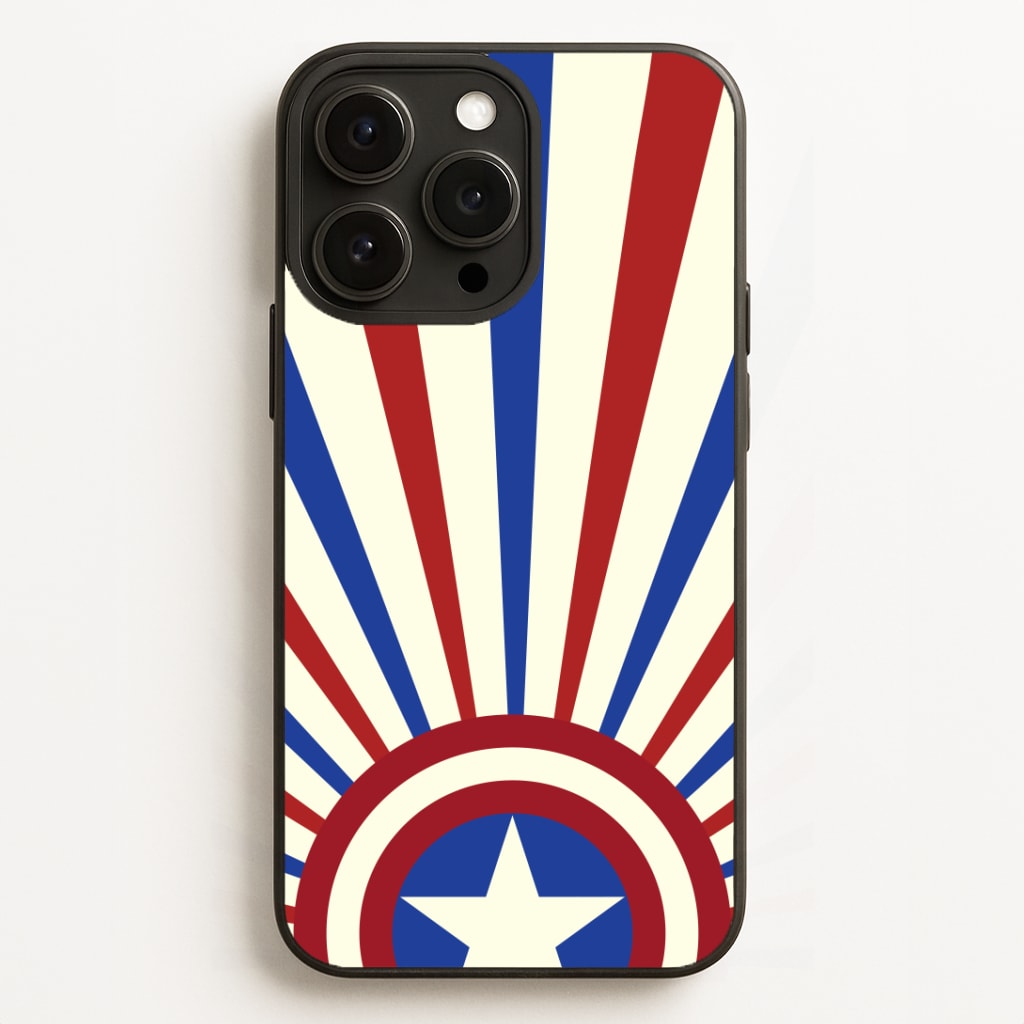 Shield And Stripes Phone Case