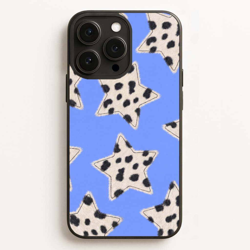 Fuzzy Cow Stars Phone Case