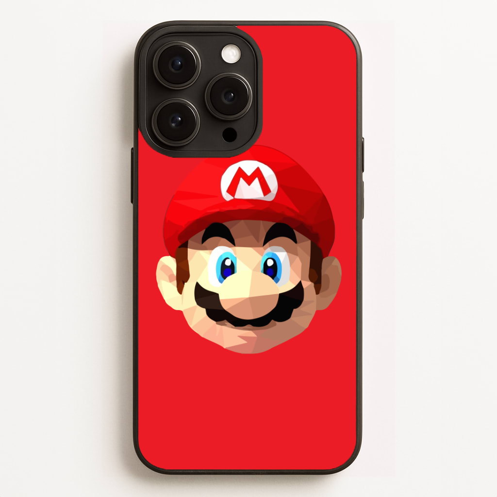 Mario Face - Mario Phone Case