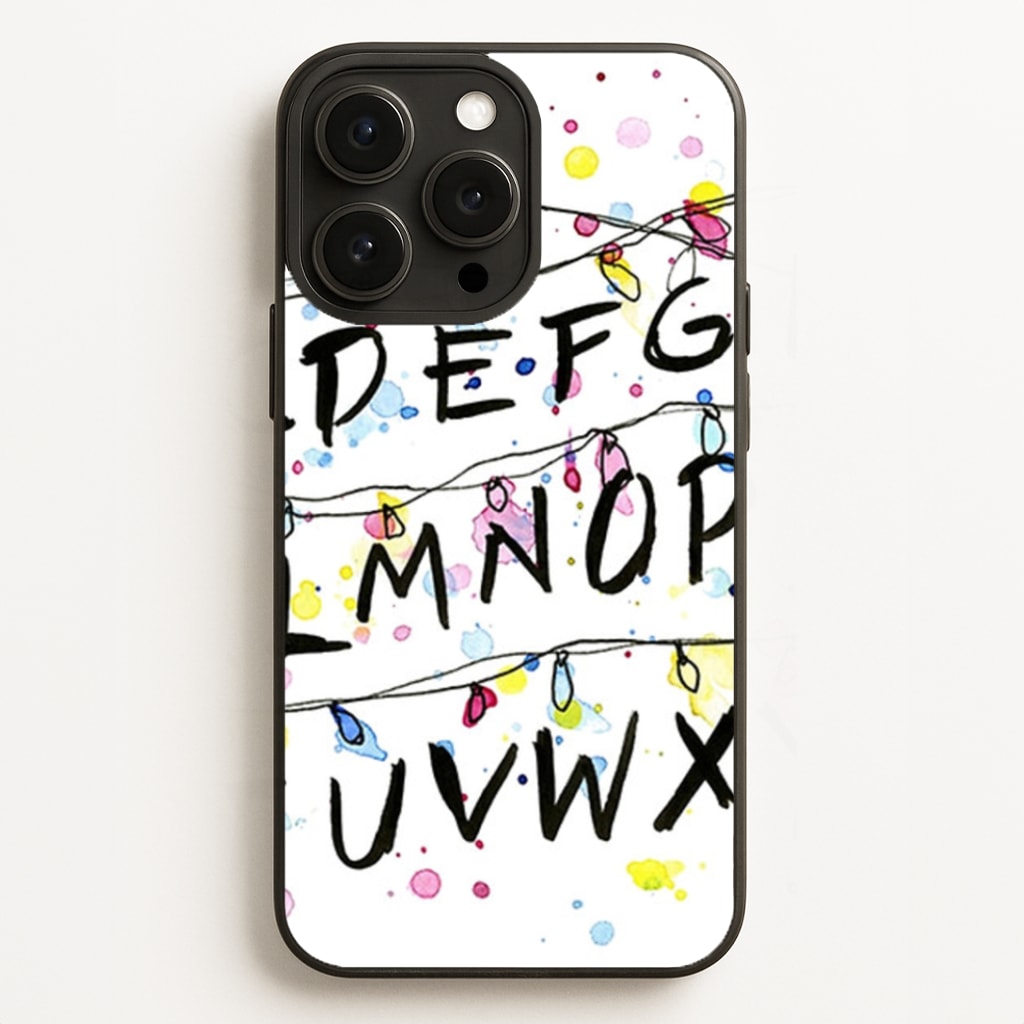 Stranger Wall Lights Phone Case
