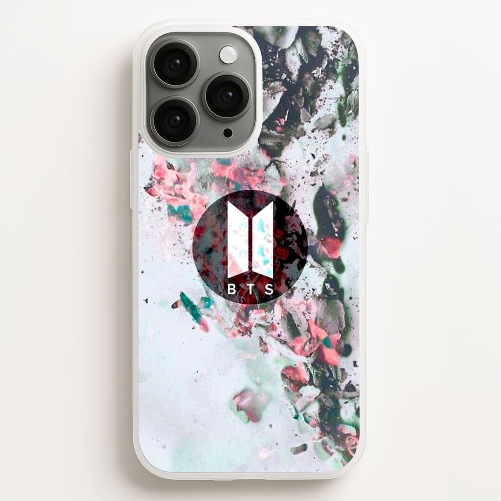 K-Pop Band Marble Logo Phone Case