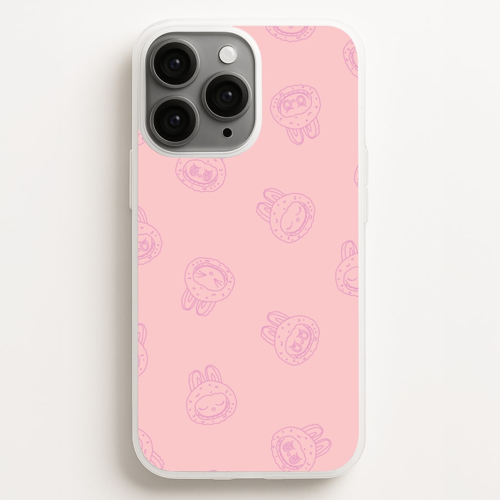 Monsters Outline Pattern II Phone Case