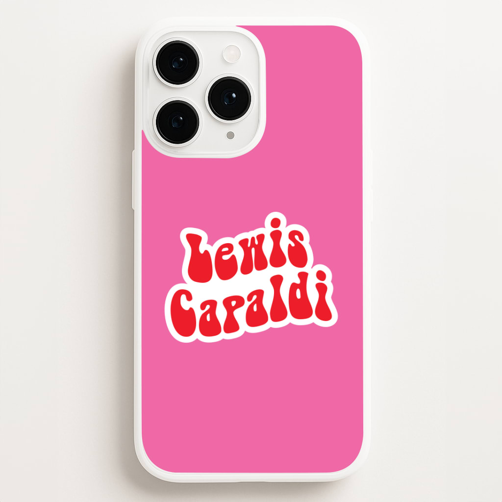 Red Name Phone Case