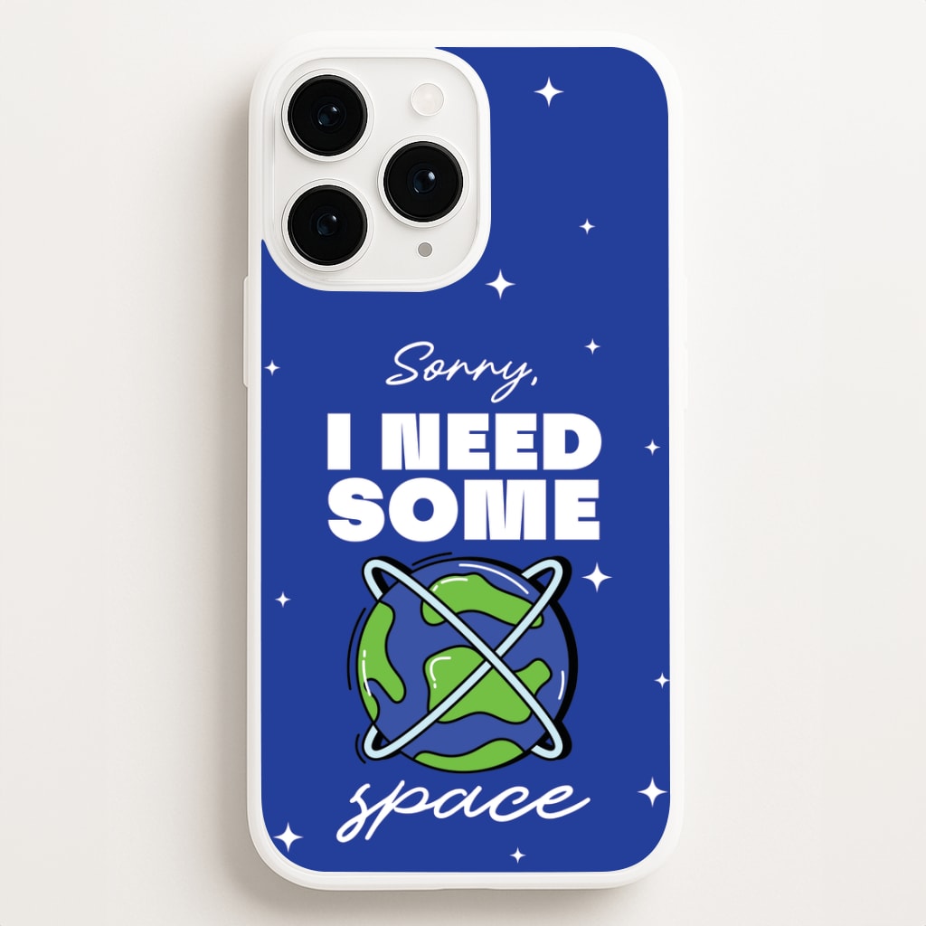 Cartoon I Need Some Space Phone Case