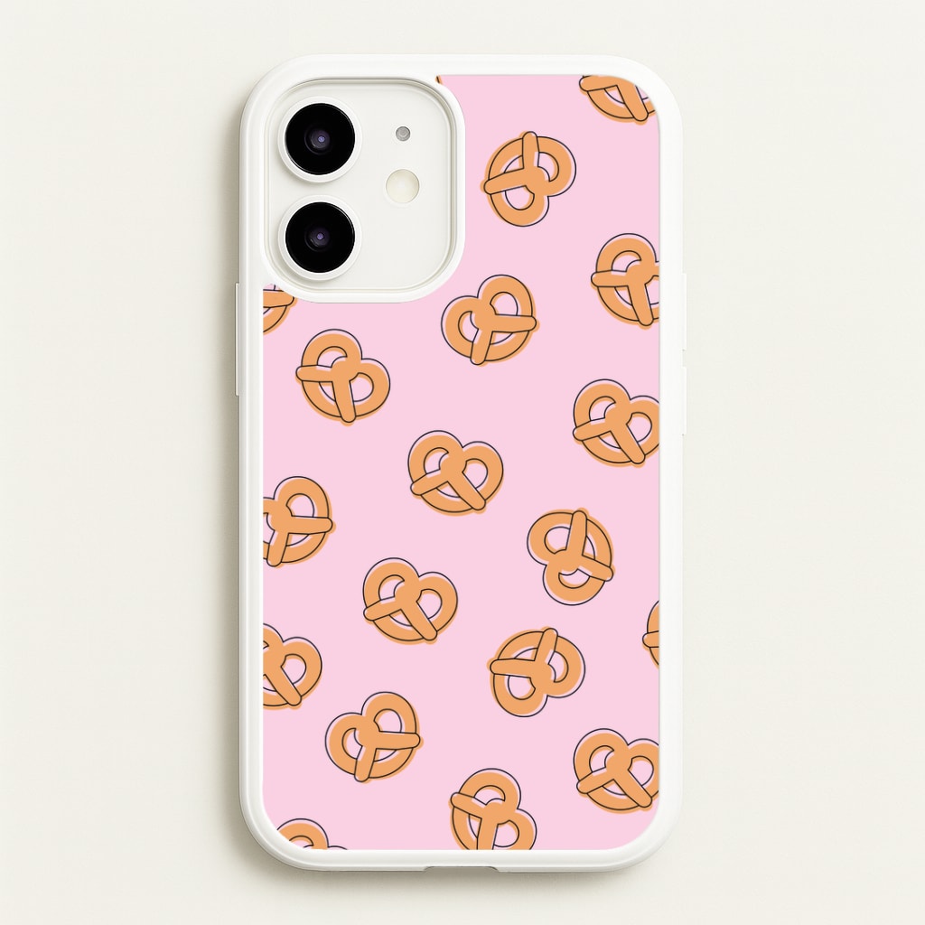 Pretzels - Fast Food Patterns Phone Case