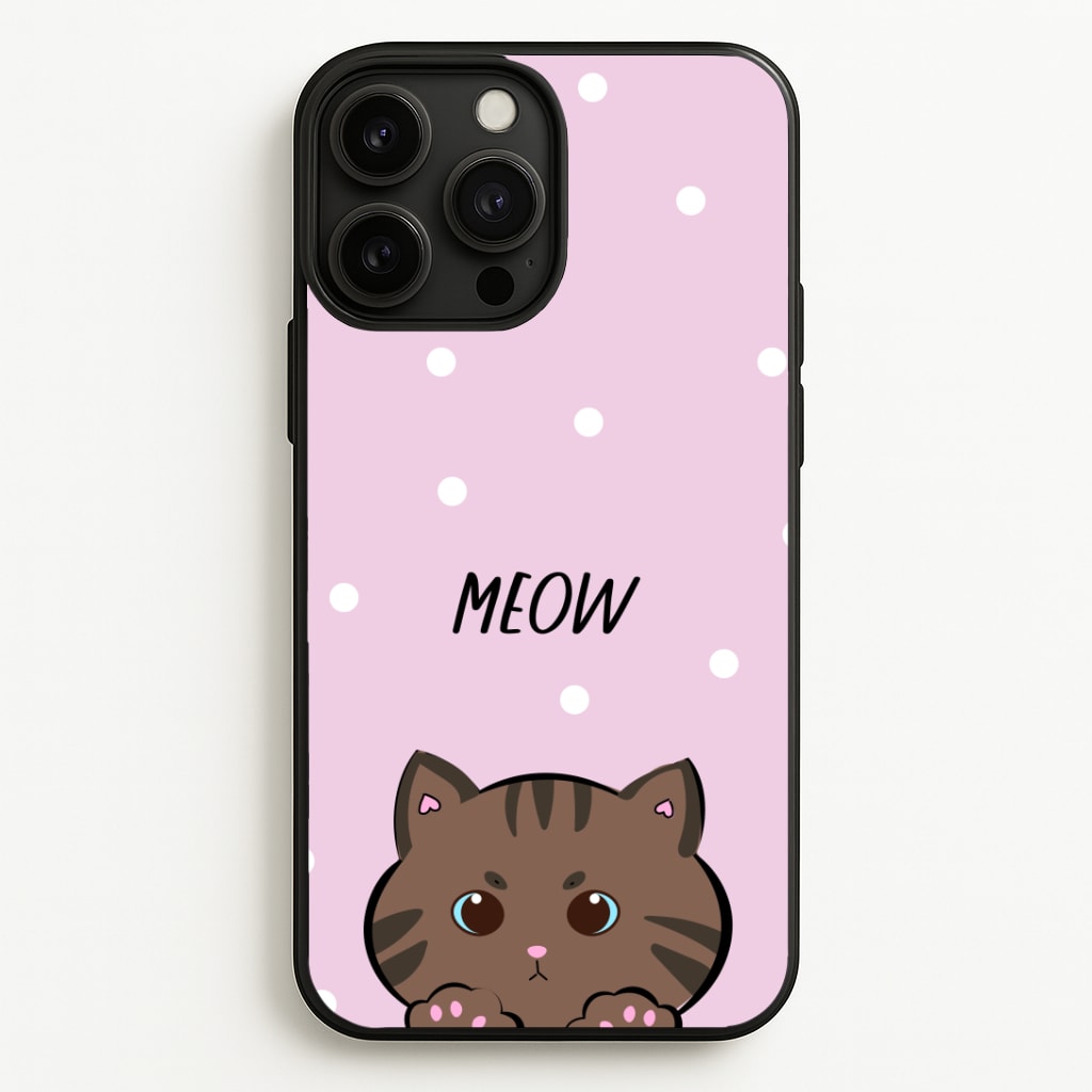 Meow Purple - Cats Phone Case