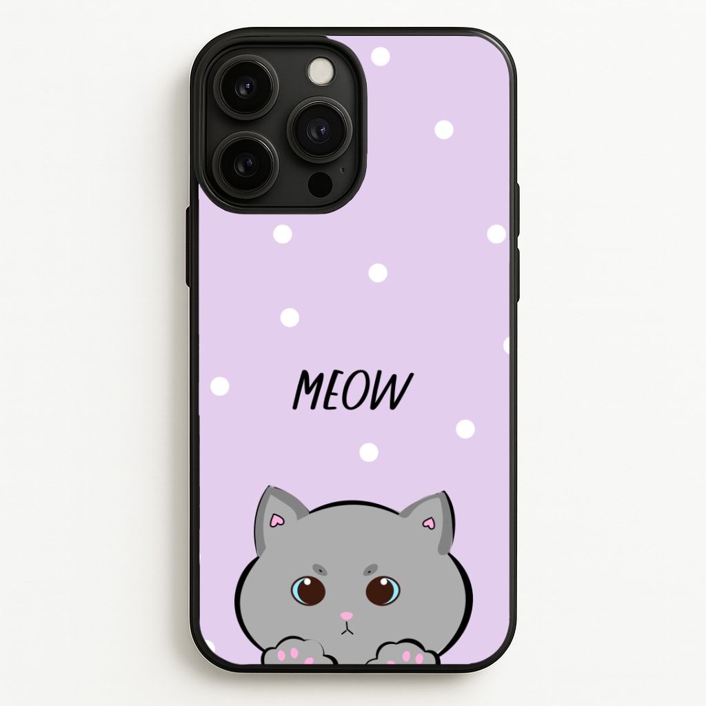 Grey Kitty - Cats Phone Case