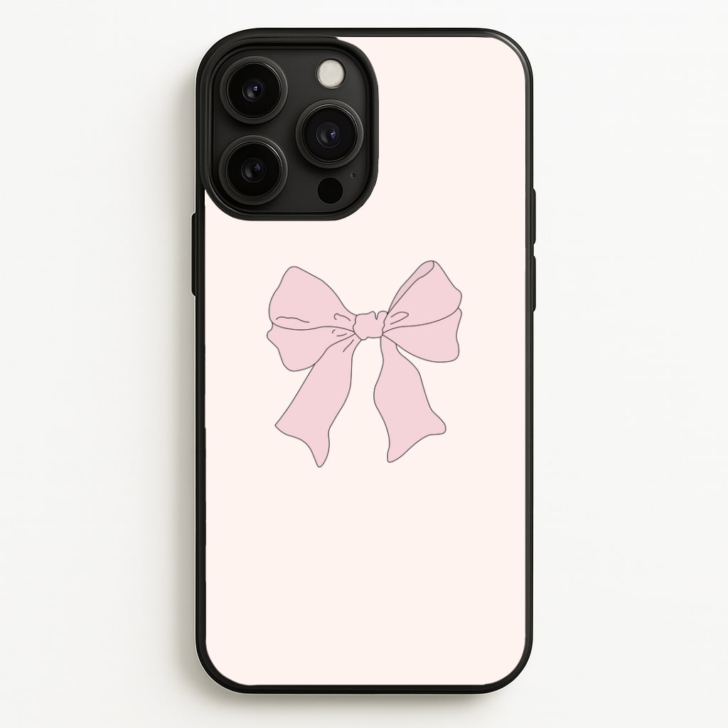 Bow - Clean Girl Aesthetic Phone Case