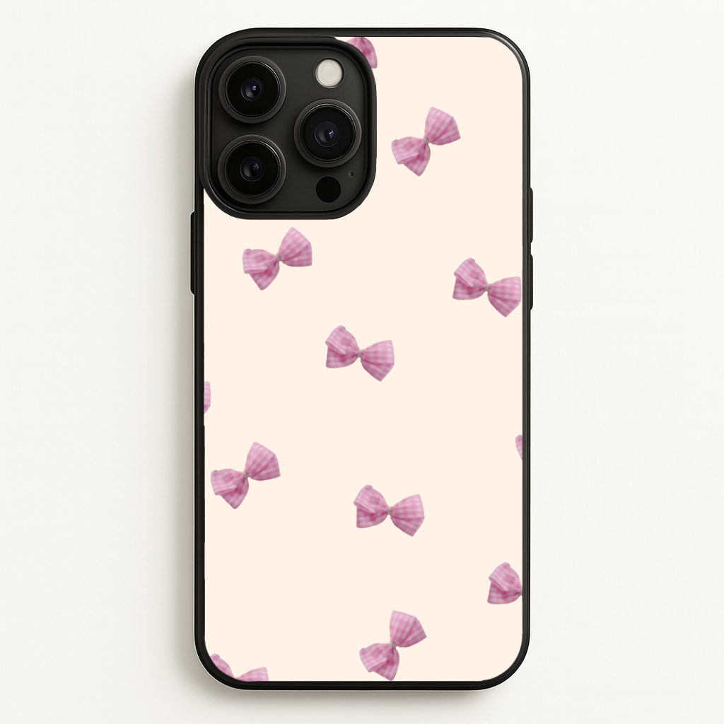 Pink Coquette Bows Phone Case