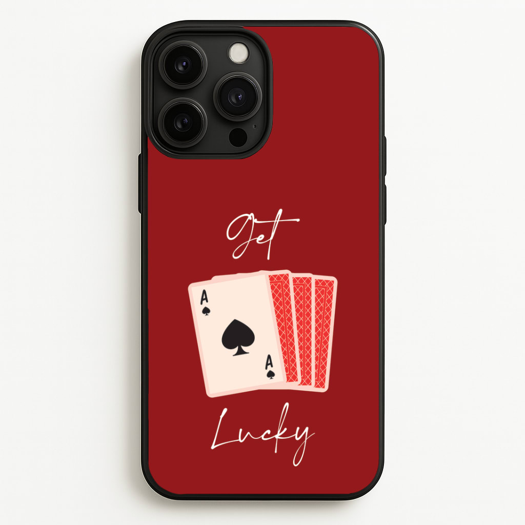 Get Lucky Set Of Cards Phone Case