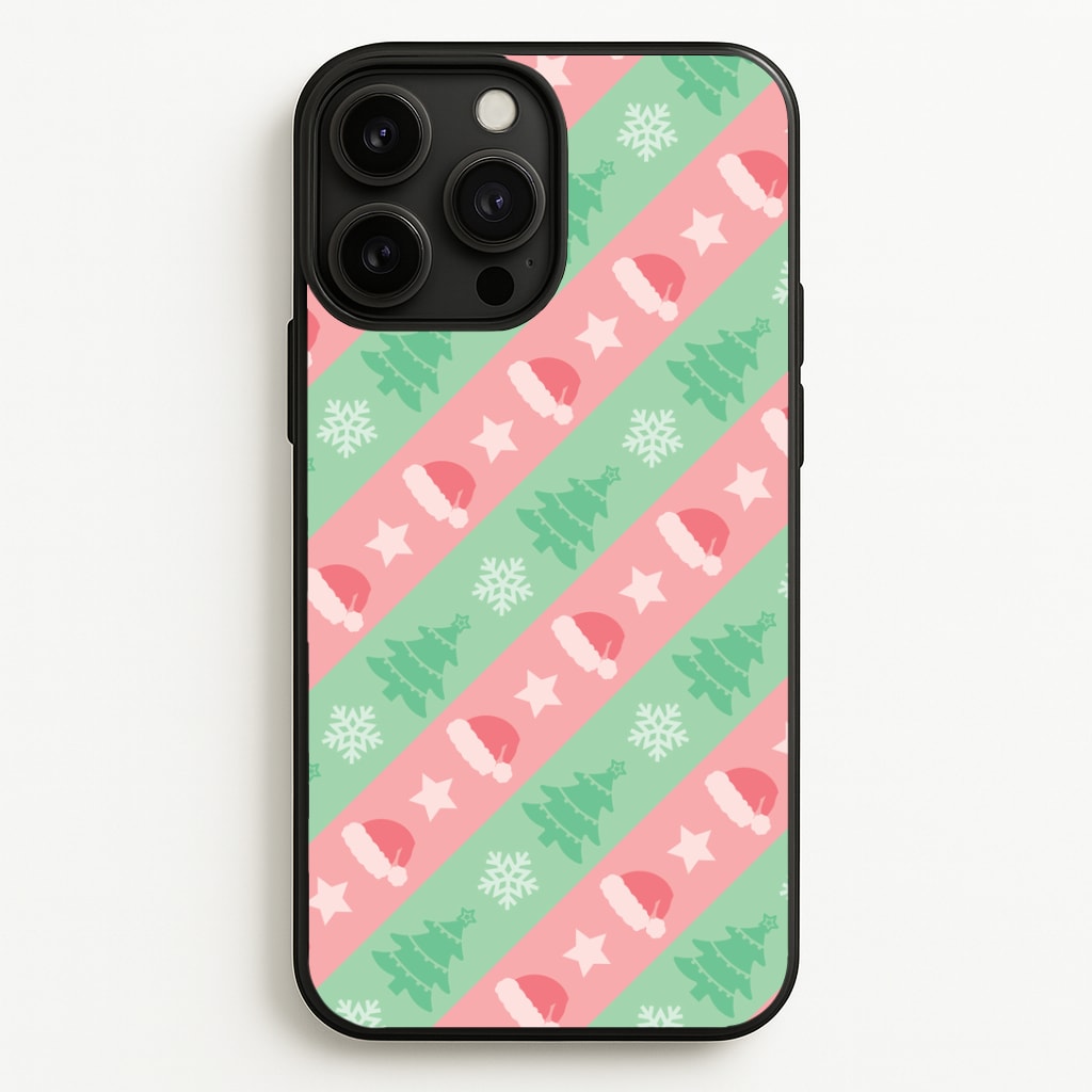Hats And Trees Pattern Phone Case