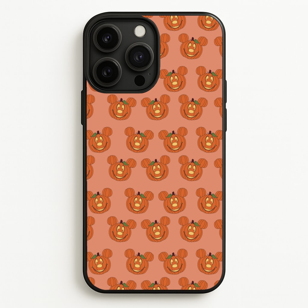 Mouse Pumpkin Pattern Halloween Phone Case