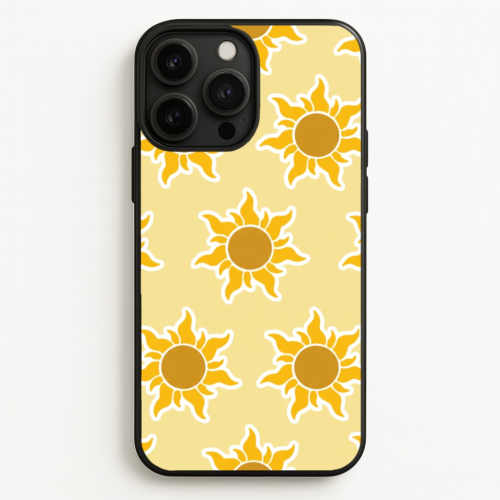 Golden Princess Sun Phone Case