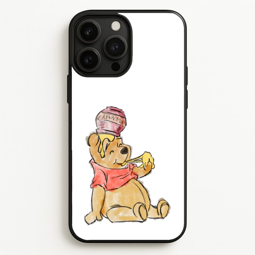 Winnie Sketch Phone Case