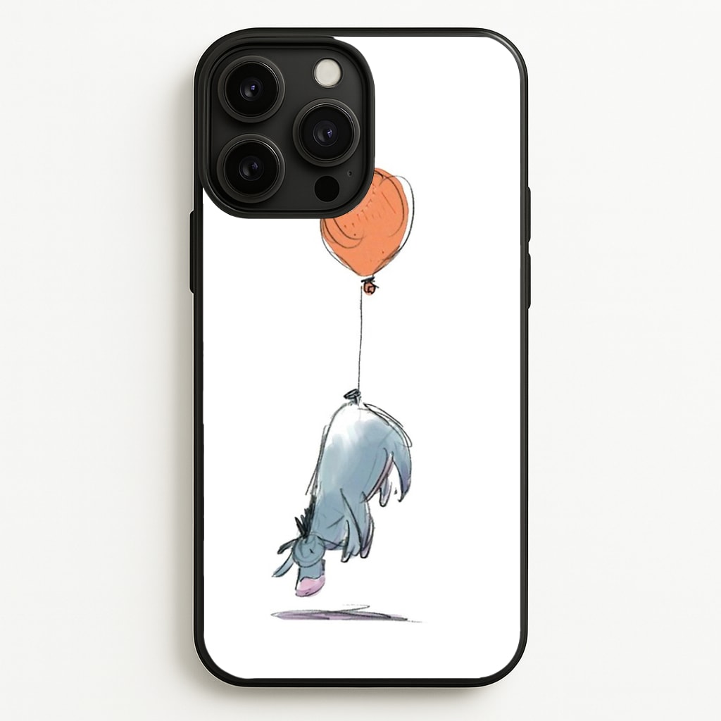 Donkey And His Balloon Phone Case