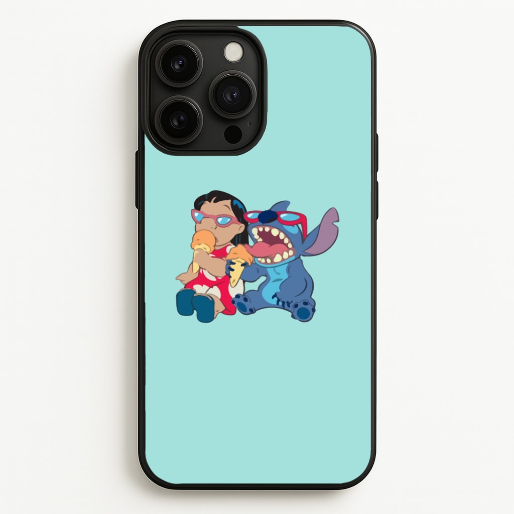 Ice Cream Alien Blue Phone Case