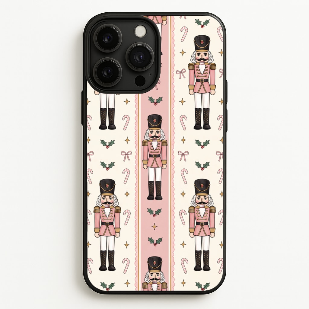 Pink Nutcracker Stripes Phone Case