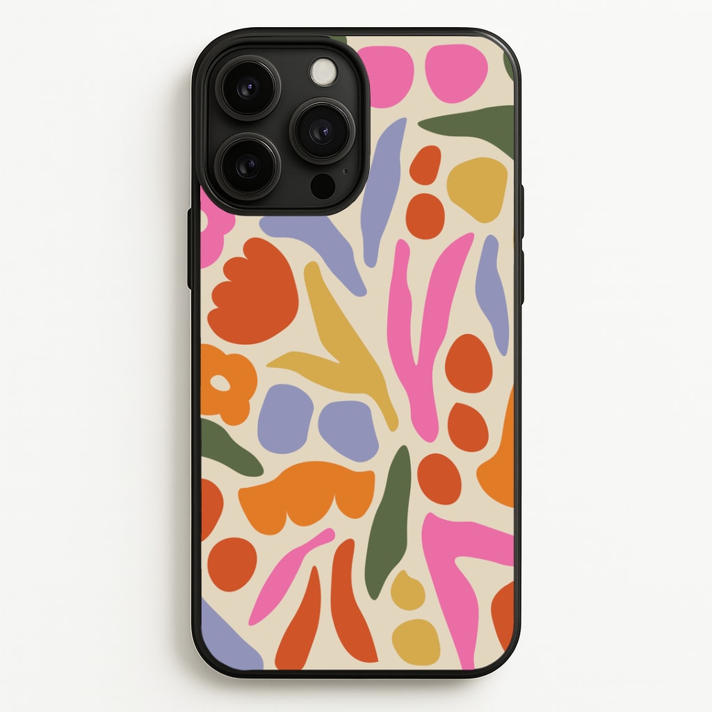 Abstract Floral Pattern - Floral Phone Case - iPhone 13 Pro Max / Standard
