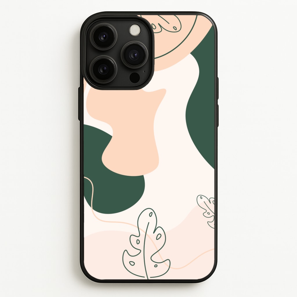 Abstract Leafs - Floral Phone Case