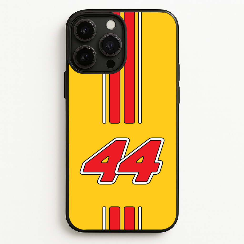 Retro Yellow And Red Hamilton Phone Case