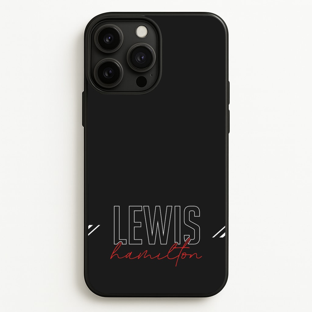 Racer Stripes Hamilton Phone Case