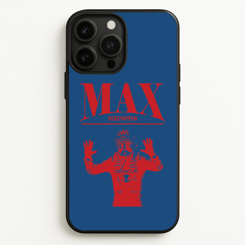 Max Blue And Red Phone Case