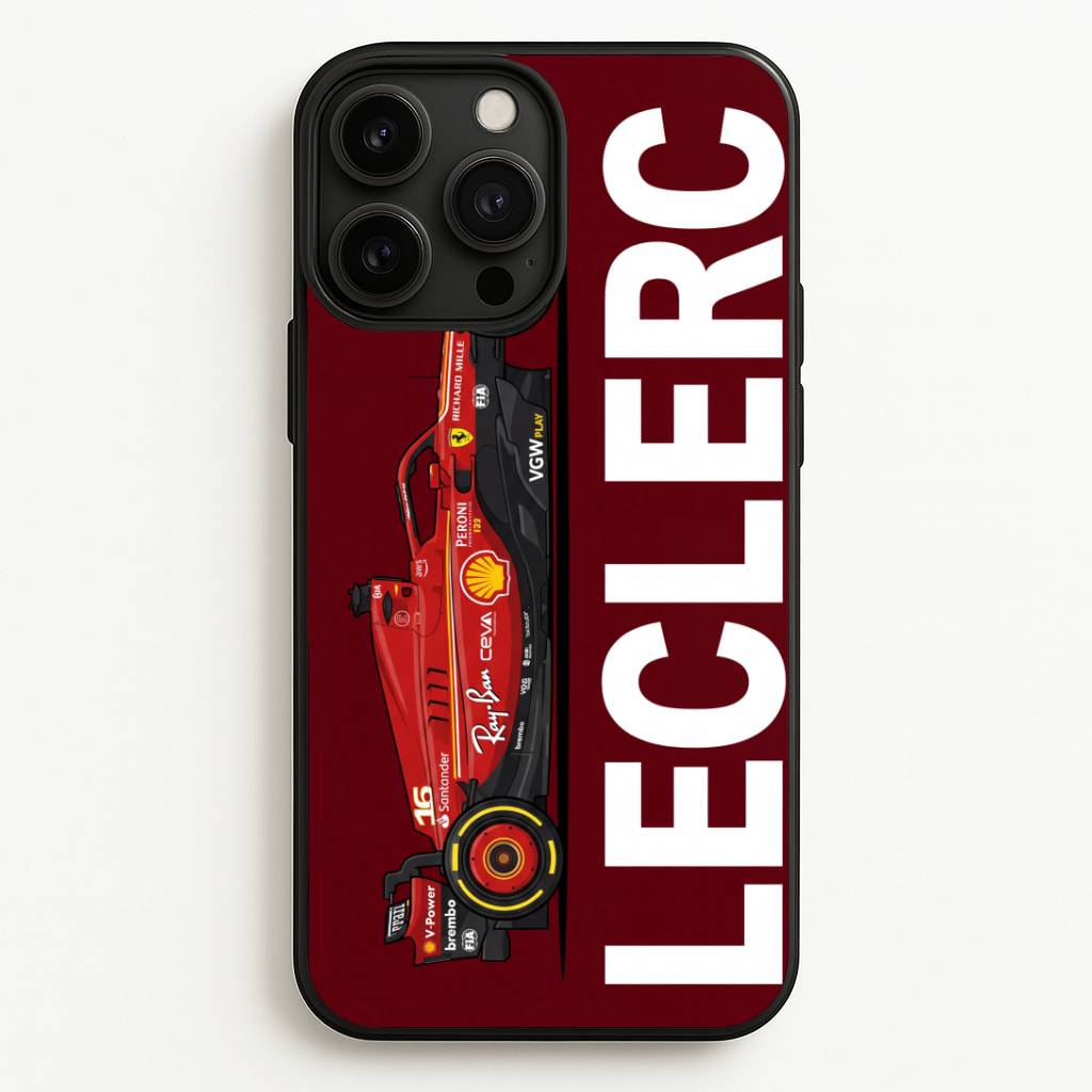 Leclerc Racer Phone Case