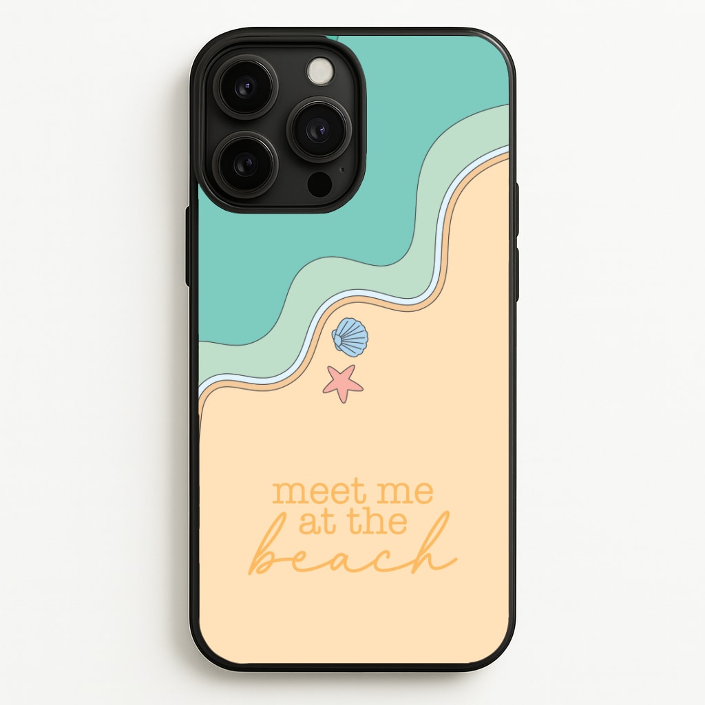 Meet Me At The Beach - Summer Phone Case