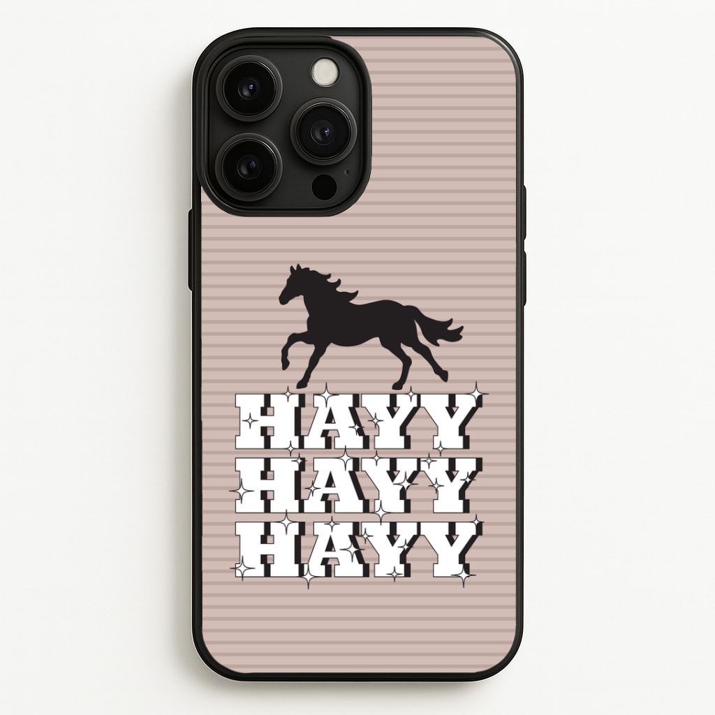 Hayy Hayy Hayy - Horses Phone Case