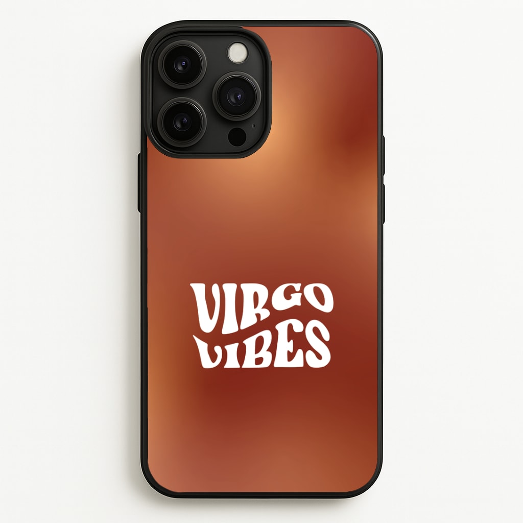 Virgo Vibes Gradient Zodiac Phone Case