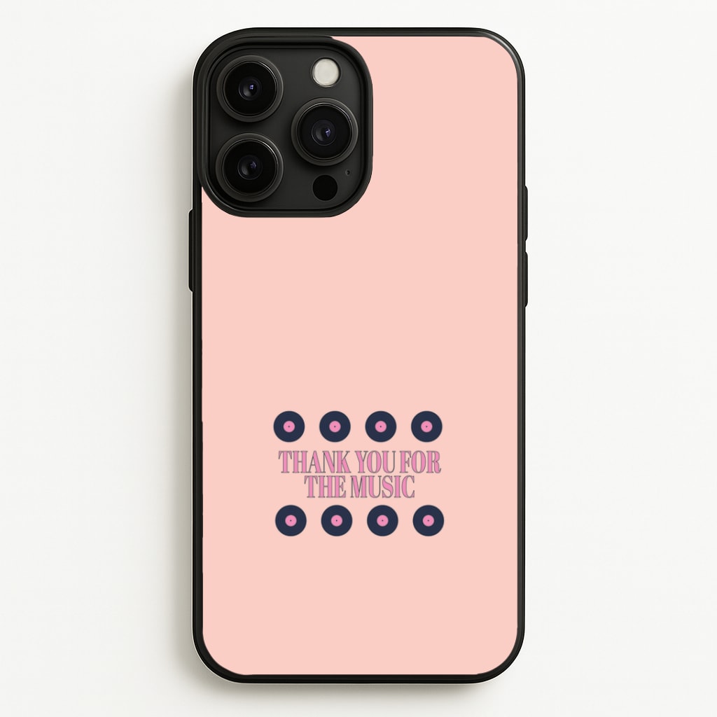 Thank You For The Music - Mamma Mia Phone Case