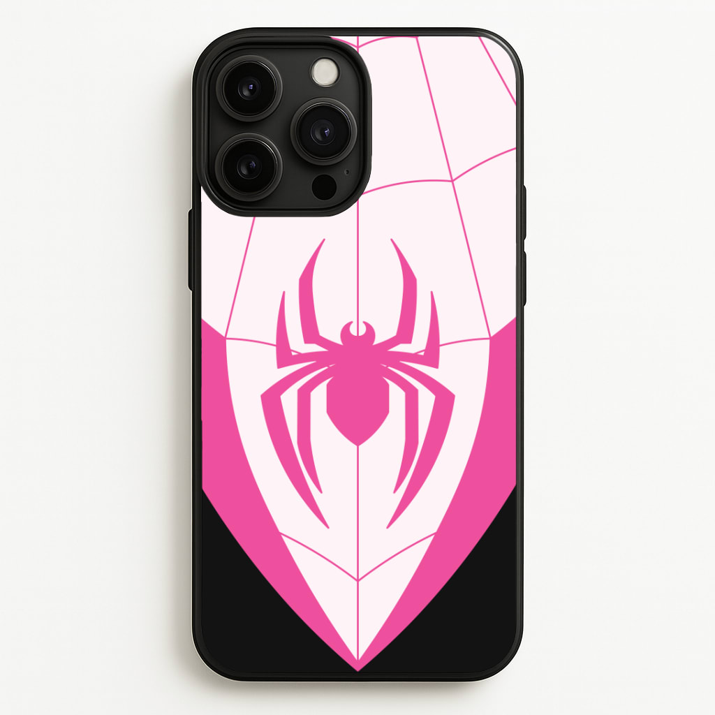 Pink And Black Spider Costume Phone Case