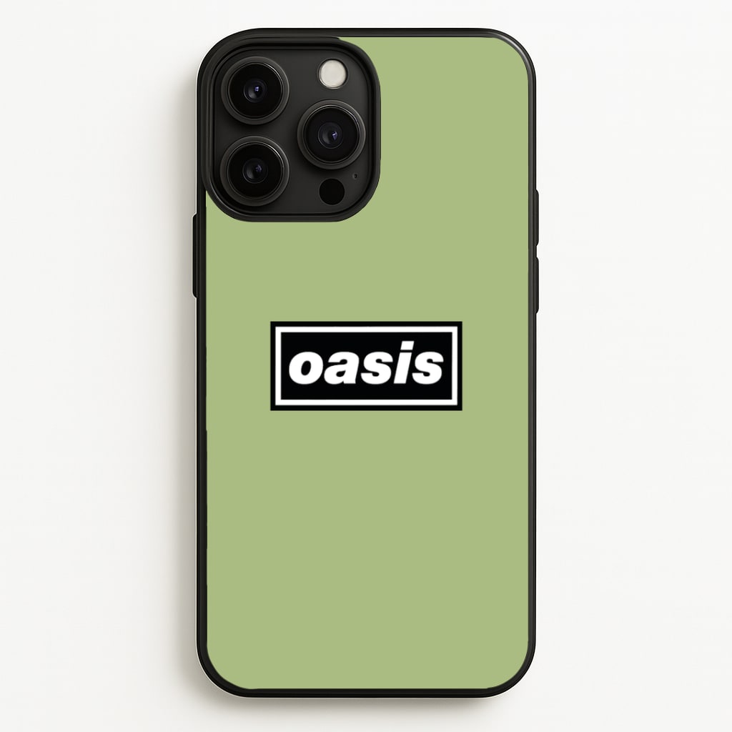 Band Name Green Phone Case