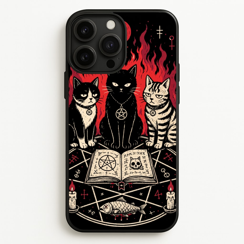 Occult Cat Coven Phone Case