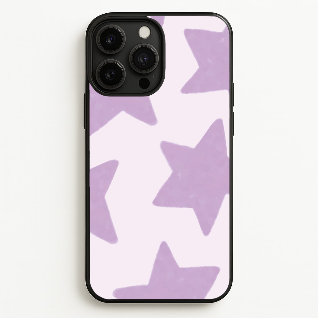Lilac Stars Phone Case