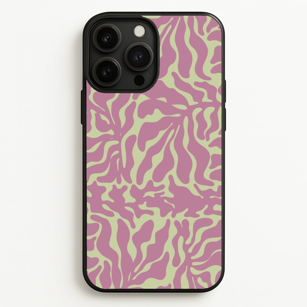 Pink Leaves - Foliage Phone Case